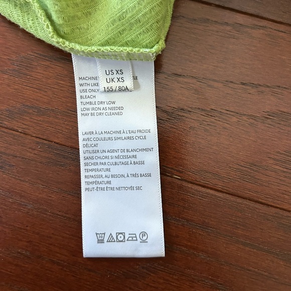 Urban Outfitters Estella Textured Tank Top green size XS - Picture 7 of 8